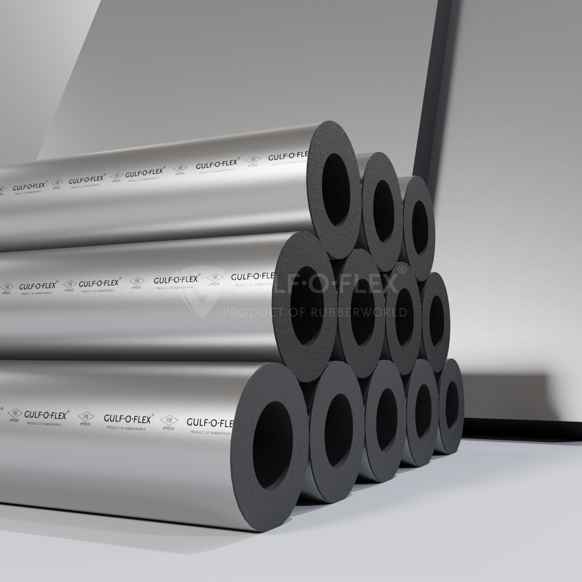 Aluclad sheet insulation